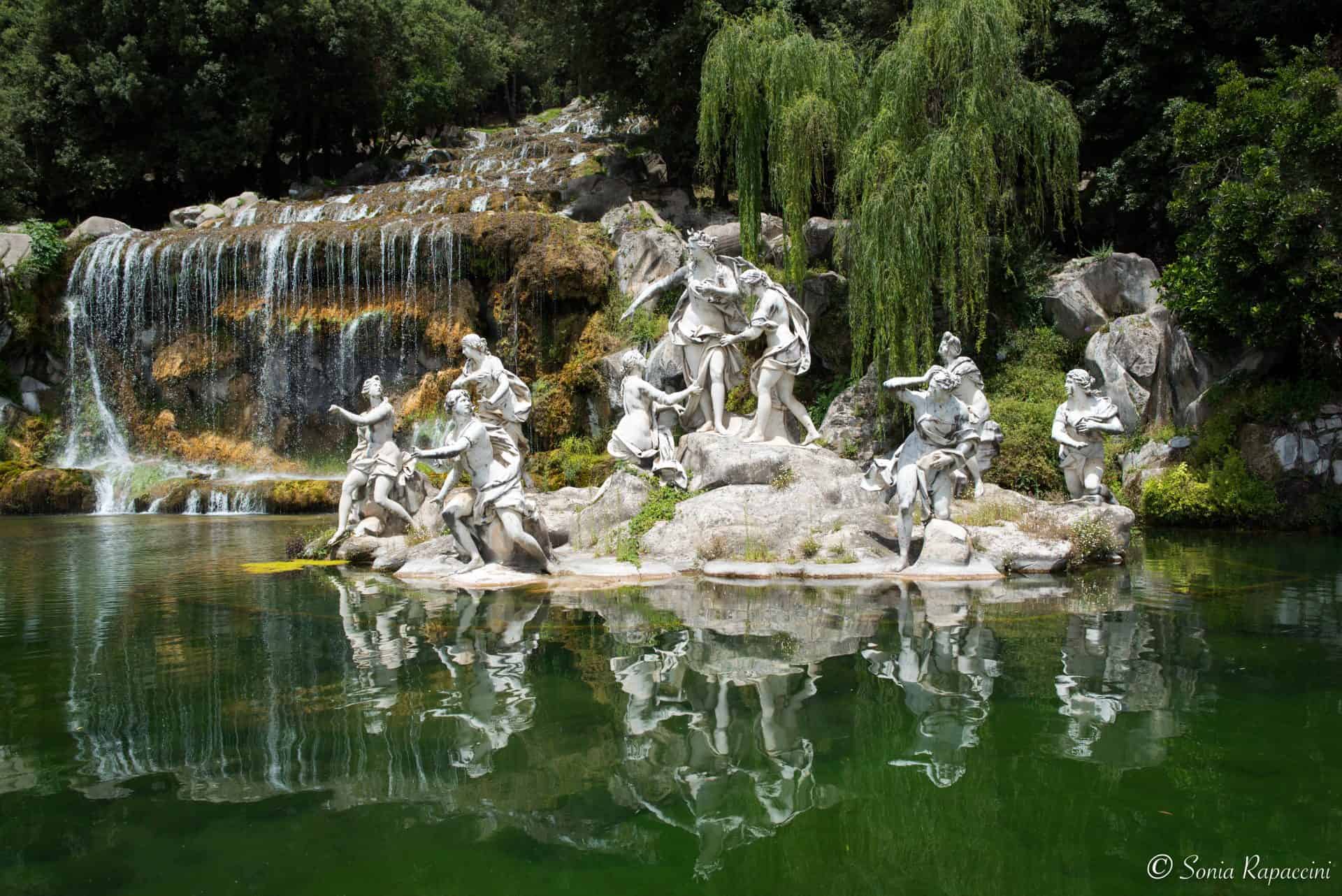 Giardini alla reggia di Caserta